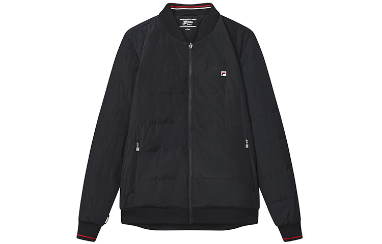 FILA Solid Logo Warm Woven Cotton Two-Piece Jacket Men’s Legend Blue F11M311701F-NV