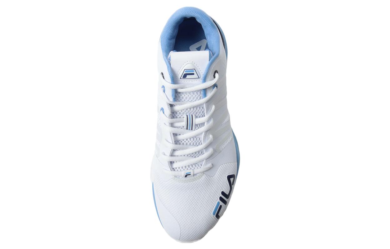 Lookbook FILA Spaghetti C2 S Mid Retro Basketball Shoe 'White Blue' 505158525_01B