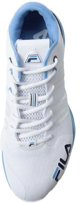 FILA Spaghetti C2 S Mid Retro Basketball Shoe 'White Blue' 505158525_01B Lookbook FILA Spaghetti C2 S Mid Retro Basketball Shoe 'White Blue' 505158525_01B