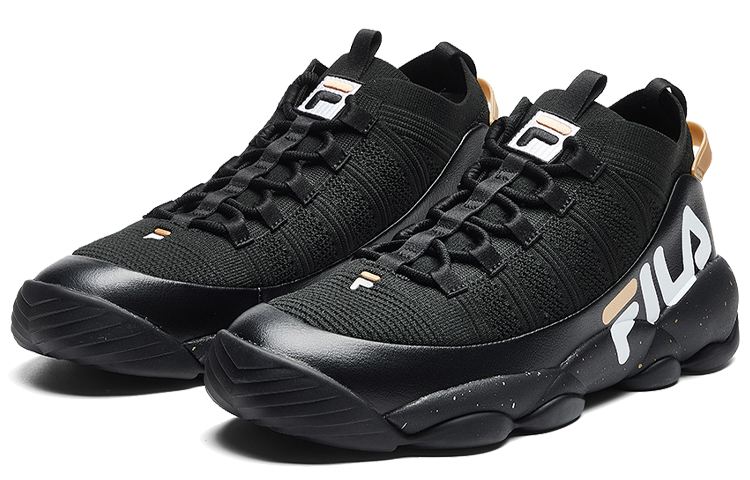 Order FILA Spaghetti Knit Retro Black/Golden F12M014115FBK