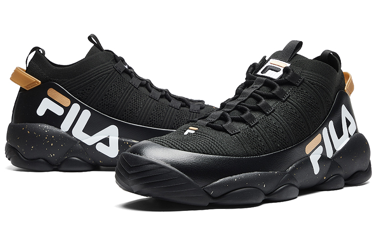 Lookbook FILA Spaghetti Knit Retro Black/Golden F12M014115FBK