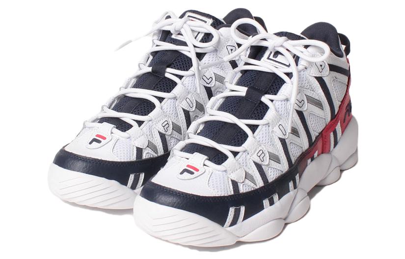 Order FILA 细节款低帮运动鞋 '白蓝' 505128543-01B