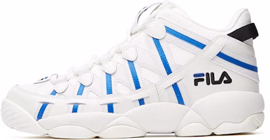 FILA Spaghetti Mid Baeketball Shoes White/Blue F12M041243FBN FILA Spaghetti Mid Baeketball Shoes White/Blue F12M041243FBN