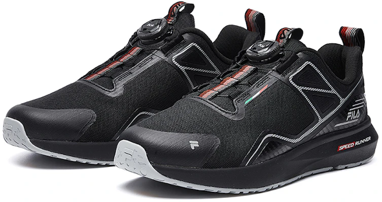 FILA Speed Runner Boa ''Nero Scarpe da Corsa Basse'' A12M022207FBK Lookbook FILA Speed Runner Boa ''Nero Scarpe da Corsa Basse'' A12M022207FBK