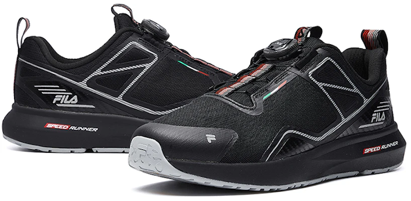 FILA Speed Runner Boa ''Nero Scarpe da Corsa Basse'' A12M022207FBK Shop FILA Speed Runner Boa ''Nero Scarpe da Corsa Basse'' A12M022207FBK