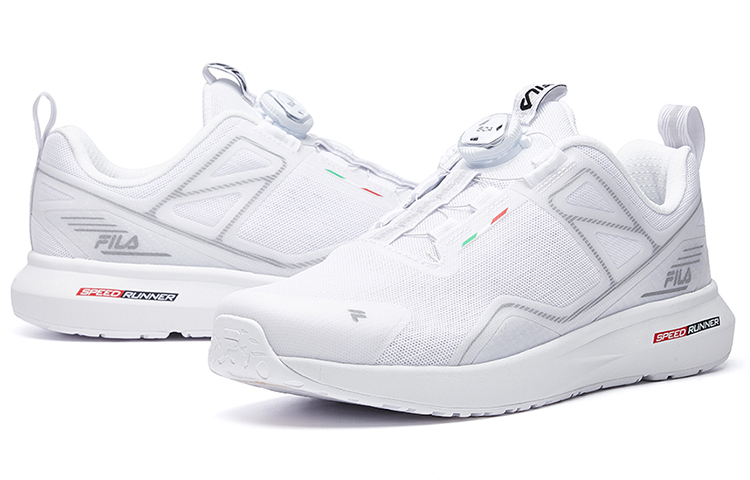 Shop FILA斐樂 Speed Runner Boa 迅速跑者 低筒 跑步鞋 男款 青