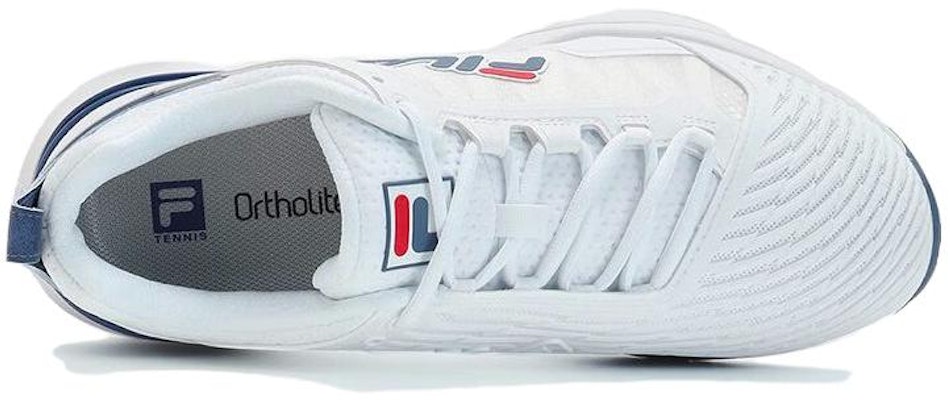 Fila 速攻网球鞋 '白蓝红' A12M331505FWB Lookbook Fila 速攻网球鞋 '白蓝红' A12M331505FWB