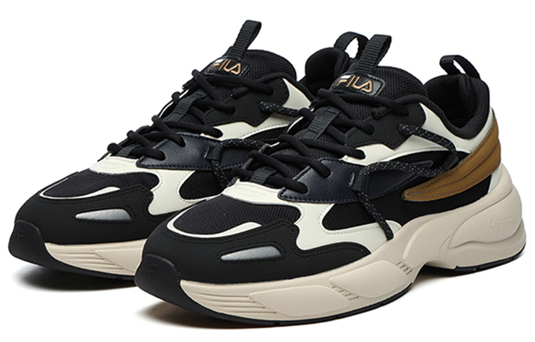 FILA Spettro Low-Top Casual Shoes Black/White 圖 2