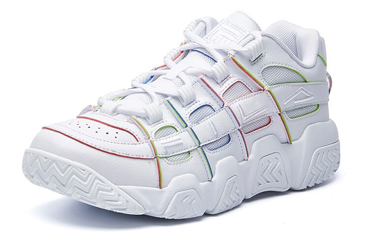 Lookbook Chaussures de Basketball FILA Sports Blanches F12M031218FWT