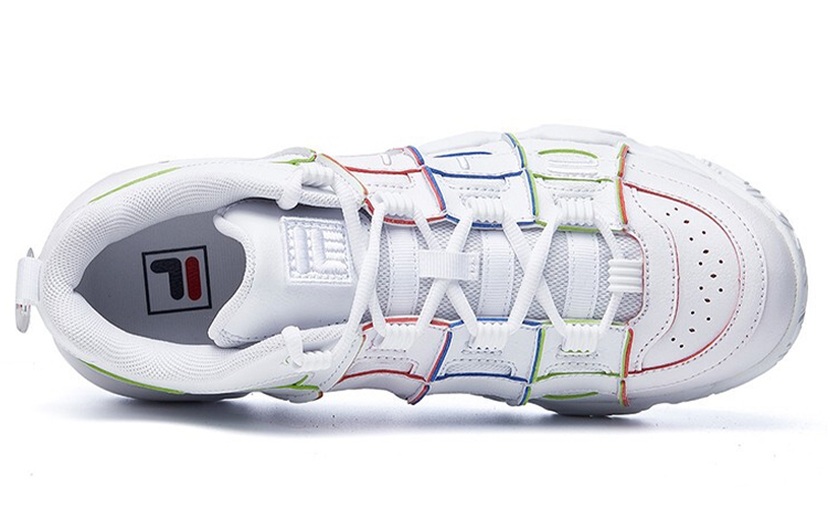 Shop Chaussures de Basketball FILA Sports Blanches F12M031218FWT