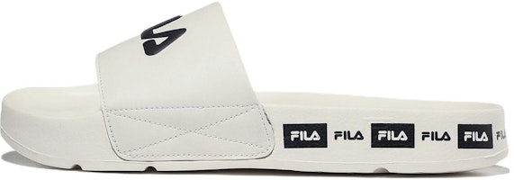 FILA Sports Slippers Unisex White Black Korean Version 'White Black' 1SM01591E_920 FILA Sports Slippers Unisex White Black Korean Version 'White Black' 1SM01591E_920