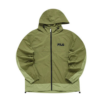FILA SS22 Casual Fashion Woven Jacket California Green Gift for Him T11M216701F-KK