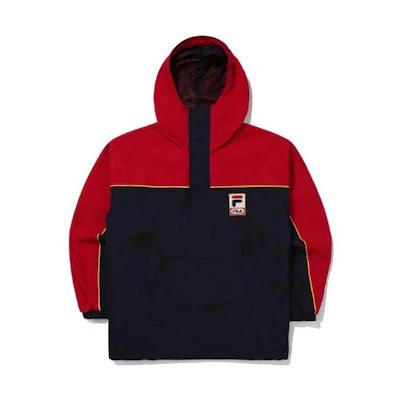 FILA SS22 Colorblock Pullover Long Sleeve Jacket Unisex Deep Blue FS2JKE4702X-INA