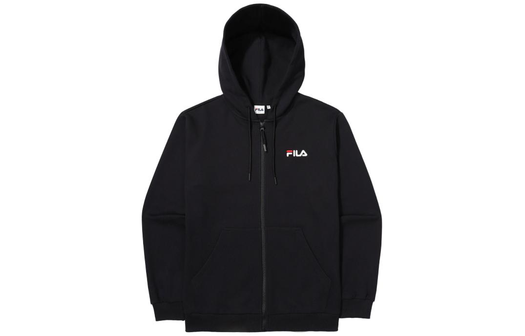 FILA SS23 Solid Color Zip-Up Hoodie Unisex FS3CPF5390X