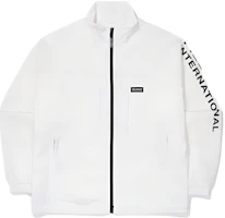 FILA SS23 Solid Color Zip Outdoor Casual Jacket Men’s White FS2JKF1131X-OWH FILA SS23 Solid Color Zip Outdoor Casual Jacket Men’s White FS2JKF1131X-OWH