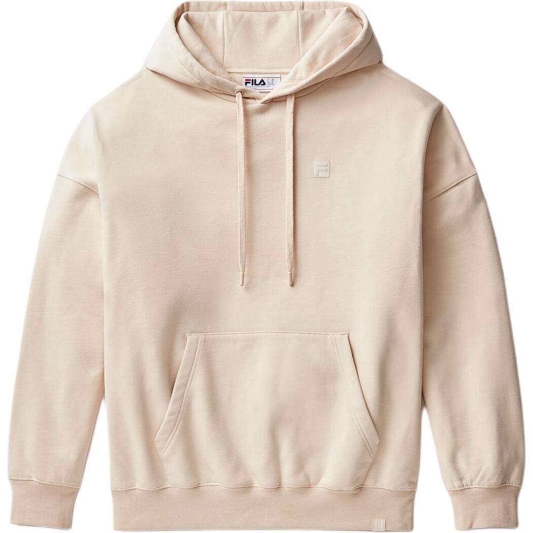 FILA SS24 Apex Logo Hoodie Unisex Fashion Long Sleeve - Off-White LU431150-922