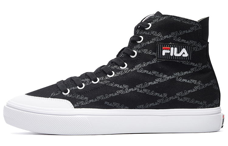 Buy FILA STRADA high-top canvas shoes Black F12M034412FBK