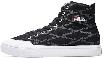 FILA STRADA high-top canvas shoes Black F12M034412FBK FILA STRADA high-top canvas shoes Black F12M034412FBK