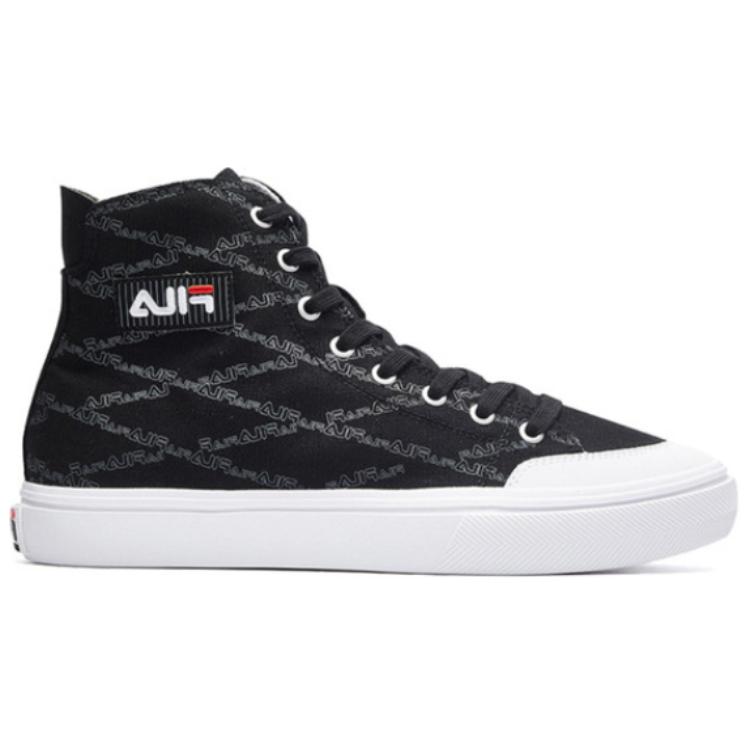 Order FILA STRADA高帮帆布鞋 黑色 F12M034412FBK