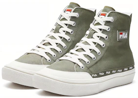 Order Fila 斐樂 串標 高筒帆布鞋 橄欖綠