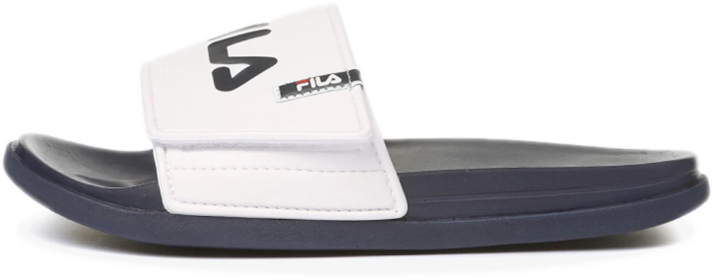 FILA Strap Outdoor Sport Slide 'White Blue Korean Edition' SM00556D_431 Buy FILA Strap Outdoor Sport Slide 'White Blue Korean Edition' SM00556D_431