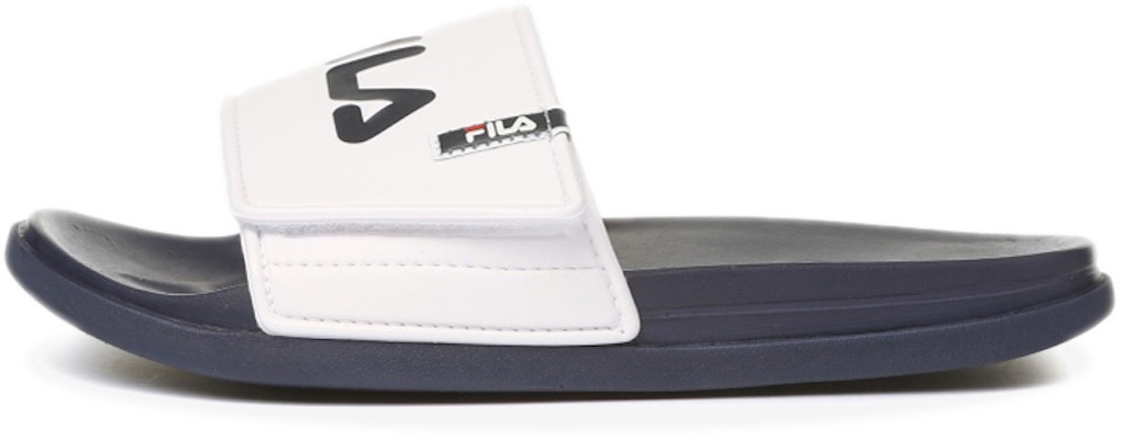 FILA Strap Outdoor Sport Slide 'White Blue Korean Edition' SM00556D_431 Buy FILA Strap Outdoor Sport Slide 'White Blue Korean Edition' SM00556D_431
