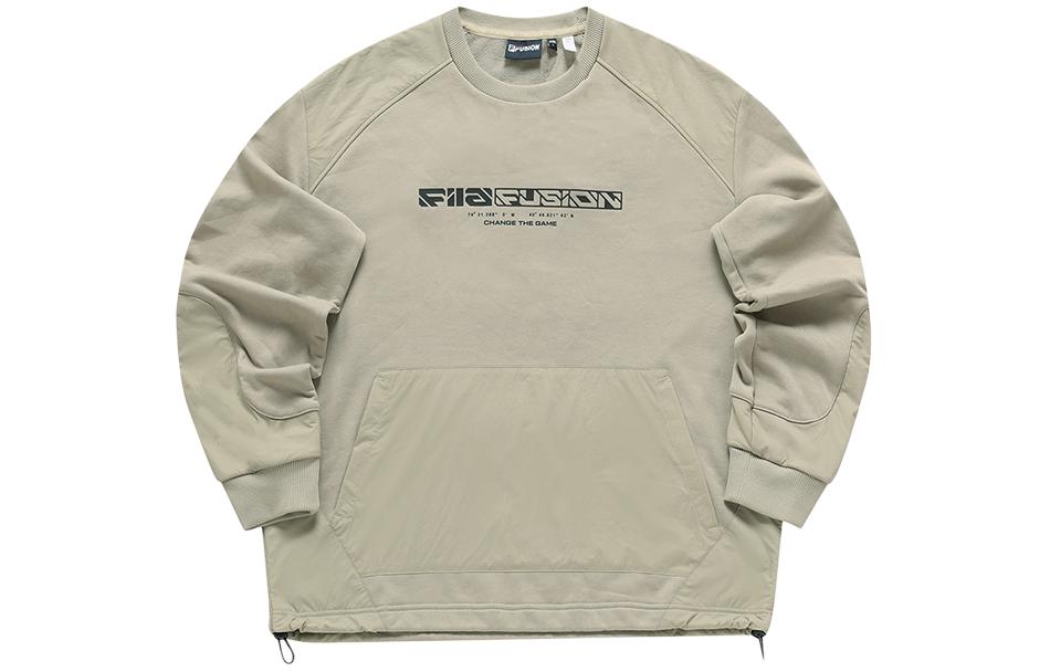 FILA Streetwear FILA X Logo Knit Pullover Sweatshirt Brown Edition T11M411209F-DK