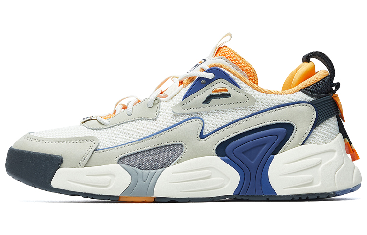 Buy FILA SWARM low swirl sneakers blue/grey/yellow F12M021213FSO