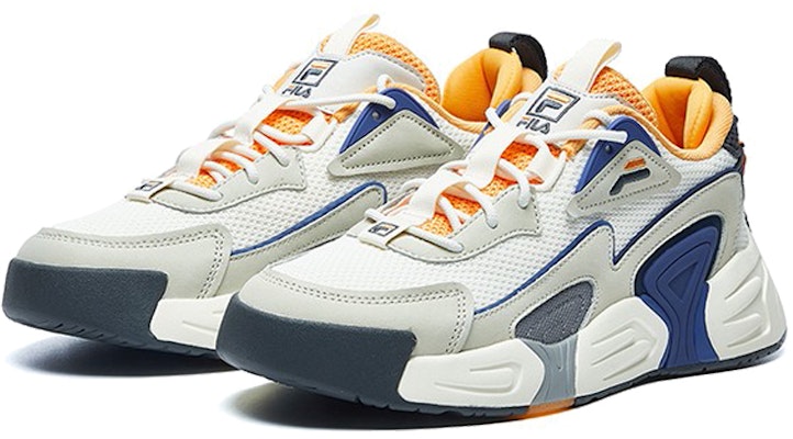 FILA SWARM低帮鞋 蓝/灰/黄配色 F12M021213FSO Order FILA SWARM低帮鞋 蓝/灰/黄配色 F12M021213FSO