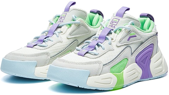 斐乐SWARM低帮螺纹运动鞋 紫/白/灰 F12M021213FSP Order 斐乐SWARM低帮螺纹运动鞋 紫/白/灰 F12M021213FSP