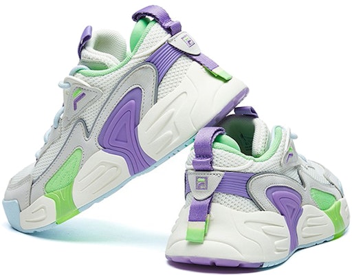 斐乐SWARM低帮螺纹运动鞋 紫/白/灰 F12M021213FSP Lookbook 斐乐SWARM低帮螺纹运动鞋 紫/白/灰 F12M021213FSP