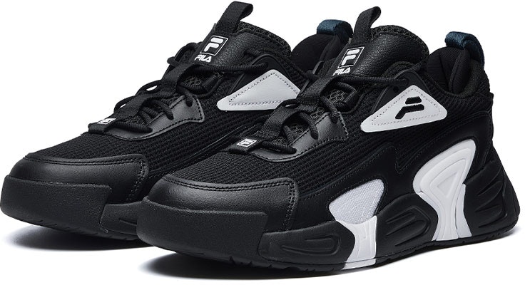 FILA 旋风旋涡休闲运动鞋 黑色 F12M034124FBW Shop FILA 旋风旋涡休闲运动鞋 黑色 F12M034124FBW