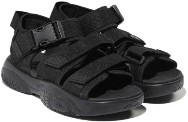 휠라 테이퍼드 샌들 V3 블랙 (FILA Tapered Sandal V3 Black) 1SM01977F_001 Lookbook 휠라 테이퍼드 샌들 V3 블랙 (FILA Tapered Sandal V3 Black) 1SM01977F_001