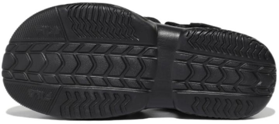 휠라 테이퍼드 샌들 V3 블랙 (FILA Tapered Sandal V3 Black) 1SM01977F_001 Details for 휠라 테이퍼드 샌들 V3 블랙 (FILA Tapered Sandal V3 Black) 1SM01977F_001