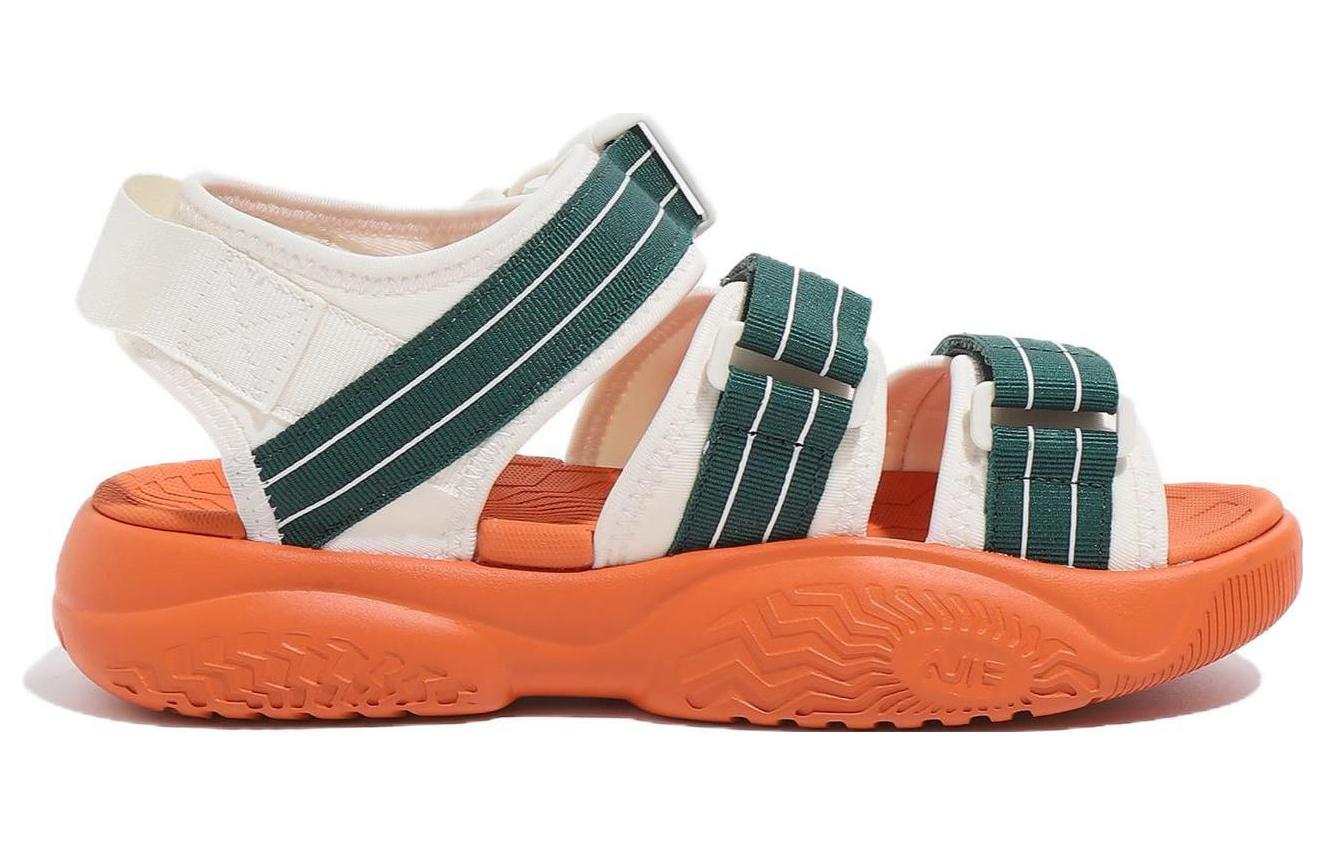 Order FILA斐樂 錐形涼鞋 V3 防滑耐磨 運動涼鞋 男女同款 綠橙 韓版