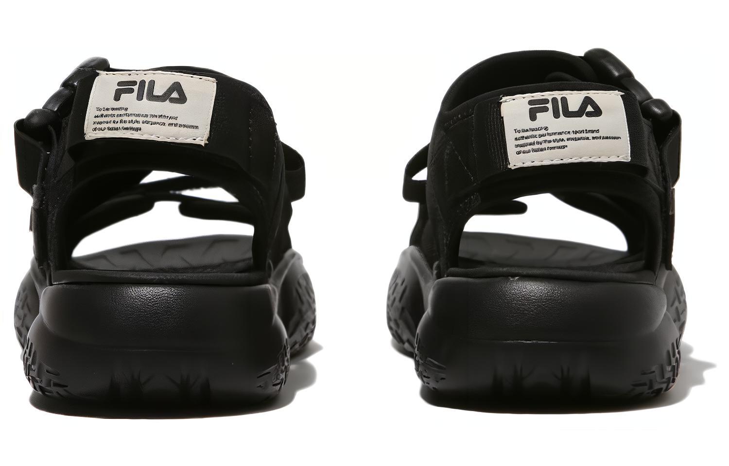 Shop FILA Tapered Sandals 2 'Korean Black Edition' 1SM01928E_001