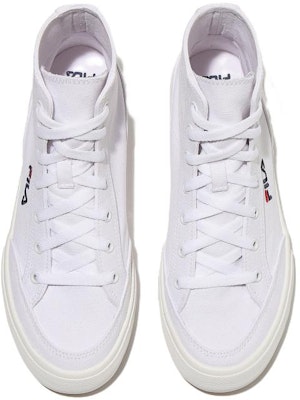 FILA 中帮帆布鞋“白色画布” 1XM01963F_125 Shop FILA 中帮帆布鞋“白色画布” 1XM01963F_125