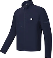 FILA Tennis Athletics Navy Full-Zip Slim Fit Sports Jacket A11M331501F-NV FILA Tennis Athletics Navy Full-Zip Slim Fit Sports Jacket A11M331501F-NV