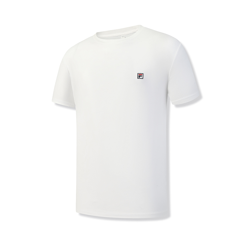 FILA Tennis Classic Knit Training T-Shirt - Standard White A51M613101FWT
