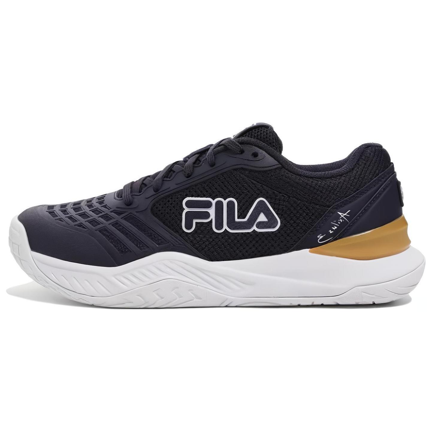 FILA Tennis Low 'Black White' 1TM01987G-475
