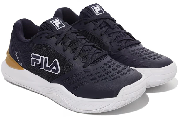 FILA Tennis Low 'Black White' 1TM01987G-475 Lookbook FILA Tennis Low 'Black White' 1TM01987G-475