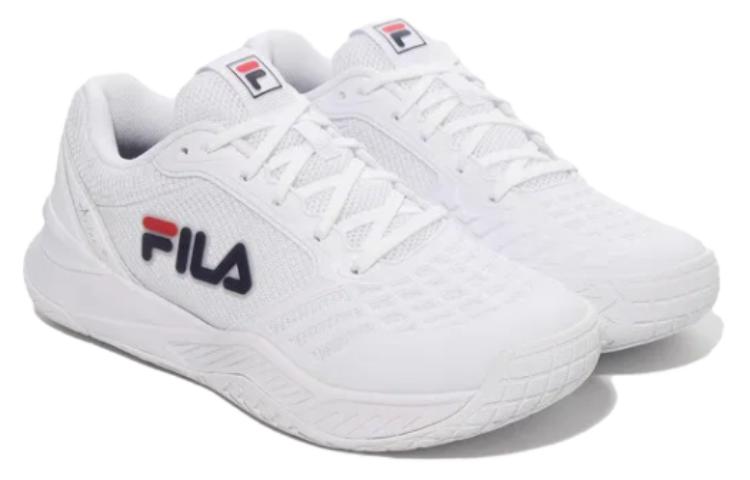 Lookbook 휠라 테니스 로우 '화이트 블랙' 1TM01987G-125