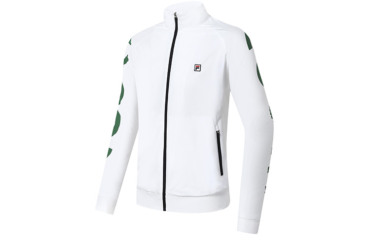 FILA Tennis Series Solid Color Letter Print Tennis Jacket A11M313703F-WT 圖 2