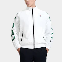 Shop FILA Tennis Series Solid Color Letter Print Tennis Jacket A11M313703F-WT