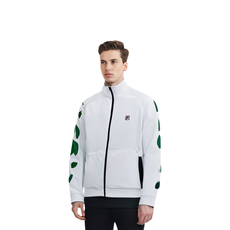 FILA Tennis Series Solid Color Letter Print Tennis Jacket A11M313703F-WT 圖 8
