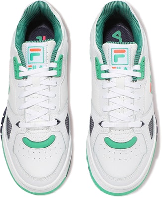 FILA Teratach 600 Low 'Putih Hijau Edisi Korea' 1BM00872D_132 Shop FILA Teratach 600 Low 'Putih Hijau Edisi Korea' 1BM00872D_132