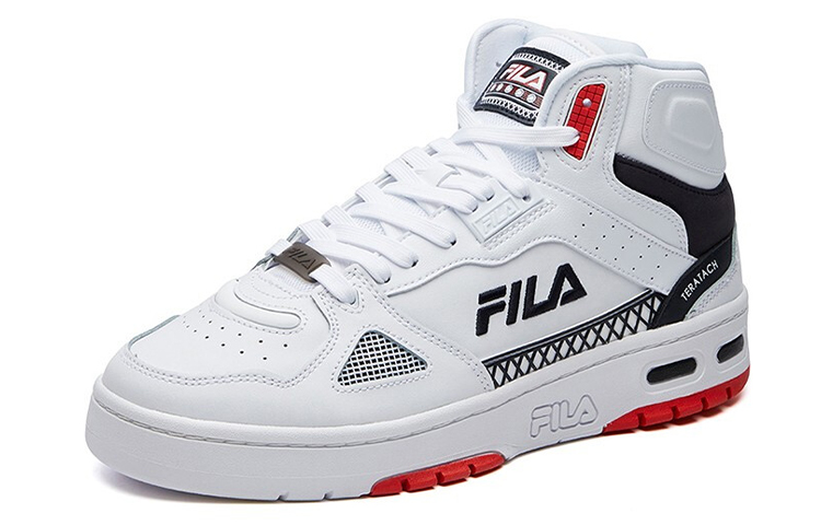 Order FILA Teratach Mid-Top Wit/Rood/Zwart F12M111211FWN