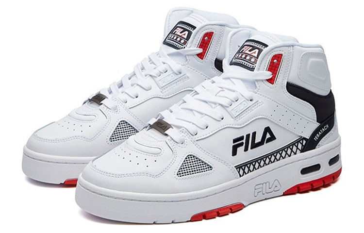 Lookbook FILA Teratach Mid-Top Wit/Rood/Zwart F12M111211FWN