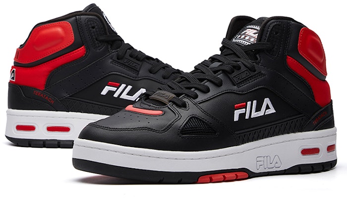 FILA Teratach Corte Medio Negro/Rojo F12M111211FBR Shop FILA Teratach Corte Medio Negro/Rojo F12M111211FBR
