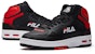 FILA Teratach Potongan Sederhana Hitam/Merah F12M111211FBR